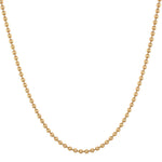 14k Gold Ball Chain - Lexie Jordan Jewelry