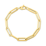 14k Gold Paper Clip Chain - Lexie Jordan Jewelry