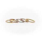 Bead Ring | Stackable Ring | 14K Gold | Fine Details - Lexie Jordan Jewelry