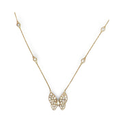 Diamond Butterfly Necklace - Lexie Jordan Jewelry