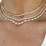 Diamond Cluster Necklace - Lexie Jordan Jewelry