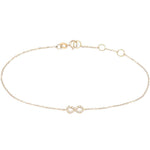 Gold Infinity Bracelet - Lexie Jordan Jewelry