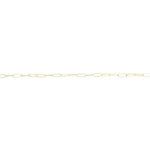 Hand Made Paper Clip Link 14k Gold Necklace - Lexie Jordan Jewelry