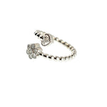 Heart and Flower Diamond Cluster Ring | 18K Gold - Lexie Jordan Jewelry