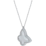Mother of Pearl Butterfly Necklace - Lexie Jordan Jewelry