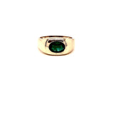 Oval Emerald Dome Ring - Lexie Jordan Jewelry
