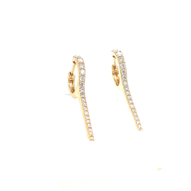 Spike Diamond Earring - Lexie Jordan Jewelry