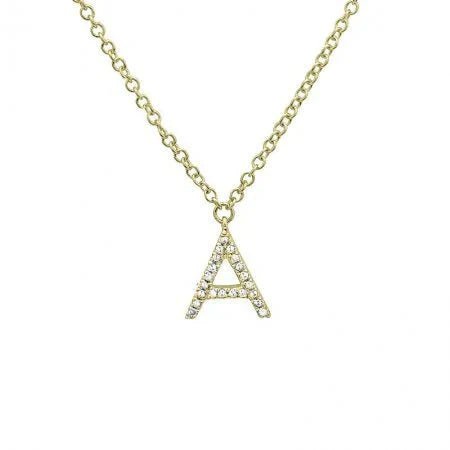 Diamond Initial Necklaces - Personalized Elegance Redefined - Lexie Jordan Jewelry