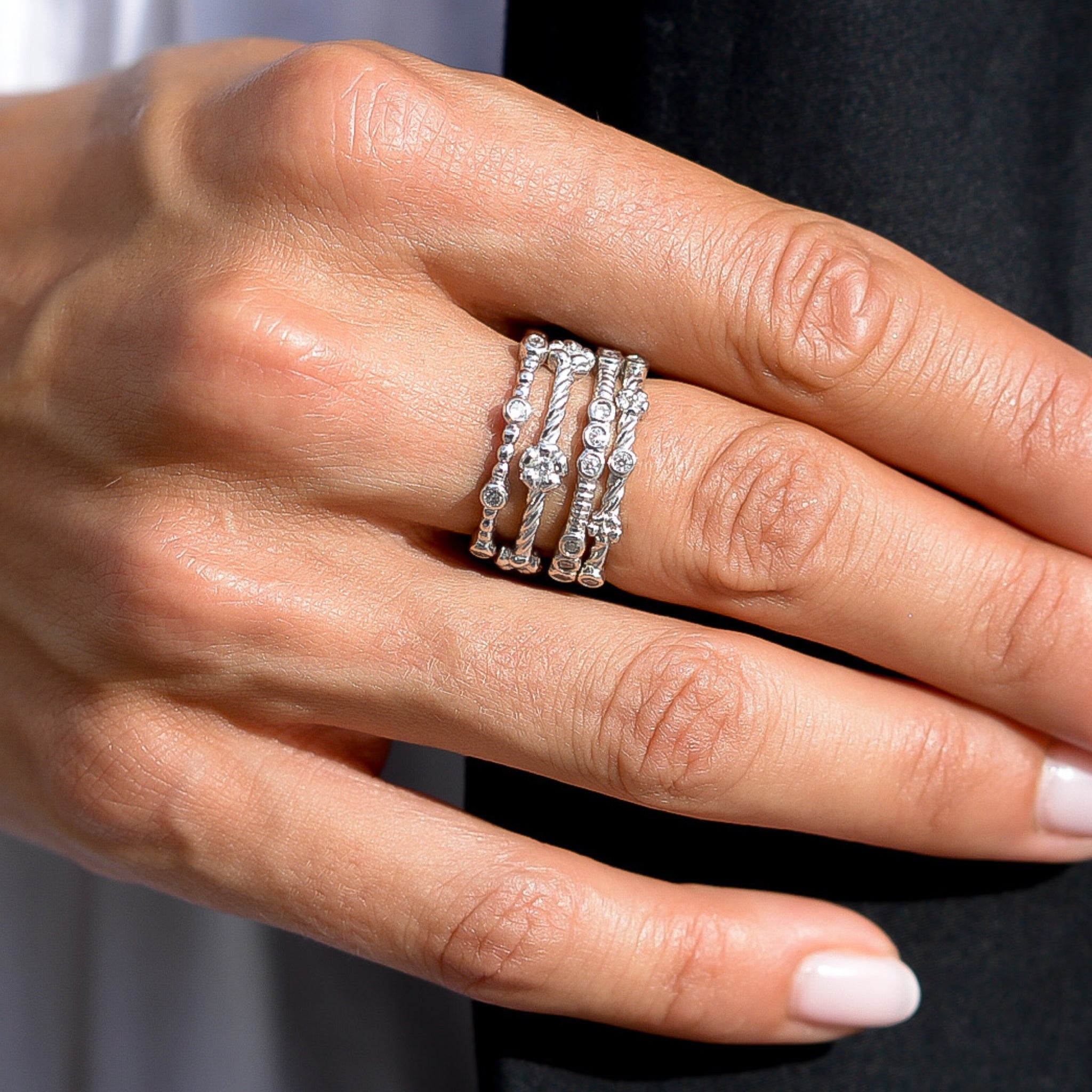 Diamond Rings for Women | Stack, Sparkle and Layer with Luxury | Lexie Jordan Jewelry