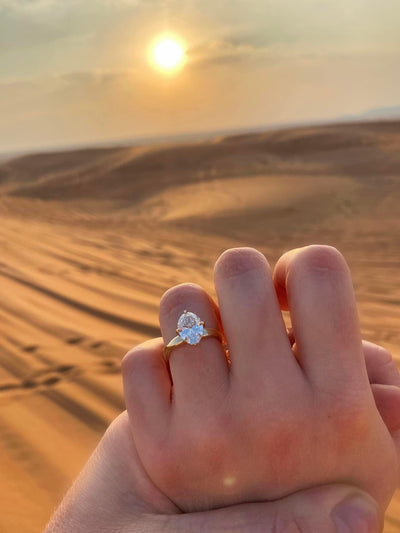 Engagement ring : Lexie Jordan Jewelry