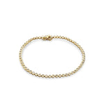 14 K Bezel Tennis Bracelet - Lexie Jordan Jewelry