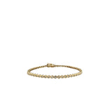 14 K Bezel Tennis Bracelet - Lexie Jordan Jewelry