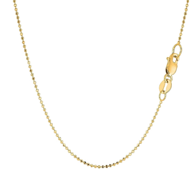 14K Gold Bead Necklace - Lexie Jordan Jewelry