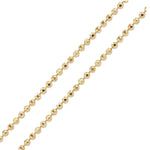 14K Gold Bead Necklace - Lexie Jordan Jewelry