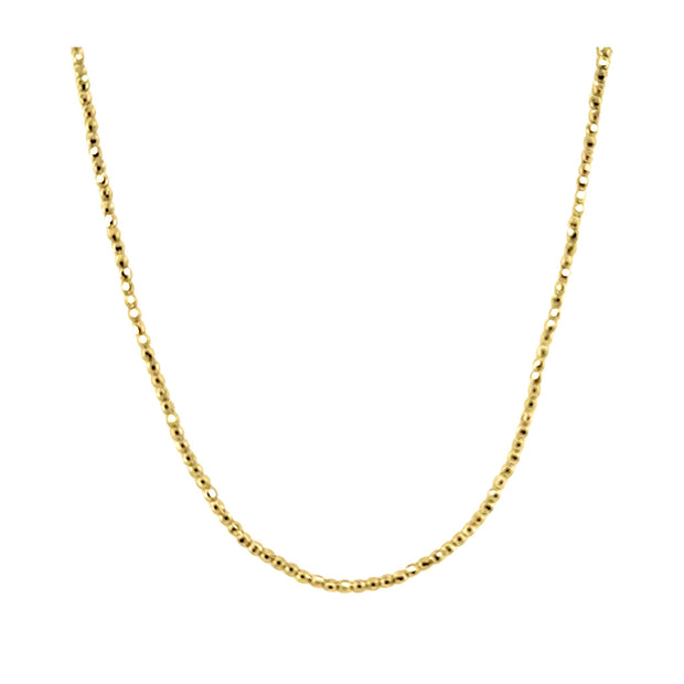 14K Gold Bead Necklace - Lexie Jordan Jewelry