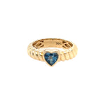 Blue Heart Ring - Lexie Jordan Jewelry