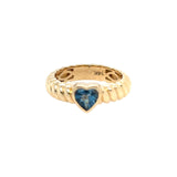 Blue Heart Ring - Lexie Jordan Jewelry