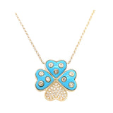 Clover DImond Necklace - Lexie Jordan Jewelry