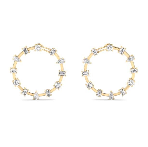 Round Elegance Earrings - Lexie Jordan Jewelry