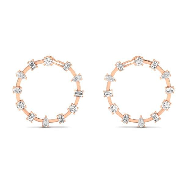 Round Elegance Earrings - Lexie Jordan Jewelry