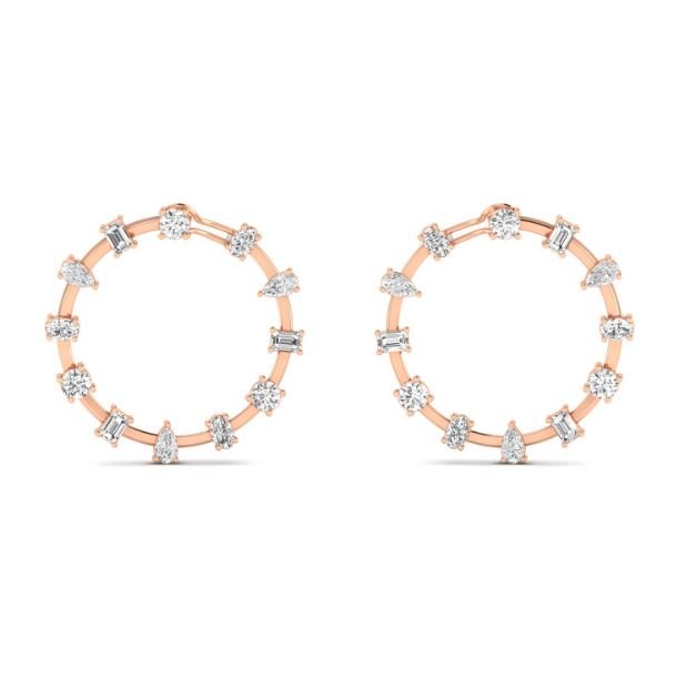 Round Elegance Earrings - Lexie Jordan Jewelry