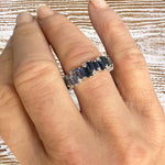 Sapphire Ombré Ring - Lexie Jordan Jewelry