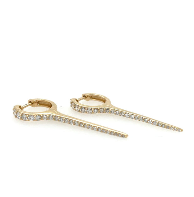 Spike Diamond Earring - Lexie Jordan Jewelry