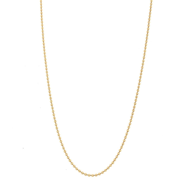 14k Gold Ball Chain - Lexie Jordan Jewelry