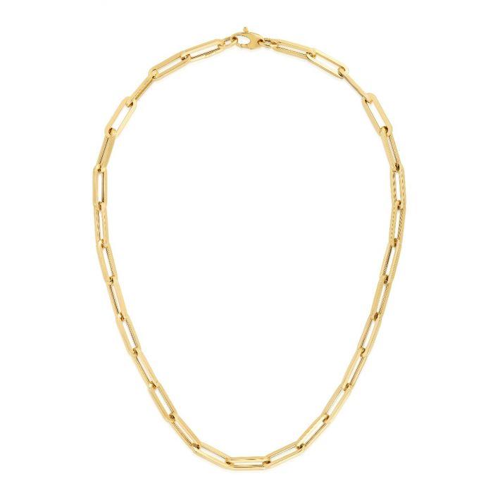 U Link Chain  14 K Gold - Lexie Jordan Jewelry