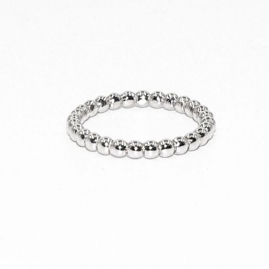 Bead Ring | Stackable Ring | 14K Gold | Fine Details - Lexie Jordan Jewelry