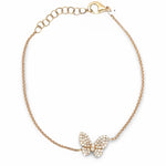 Diamond Butterfly Bracelet - Lexie Jordan Jewelry