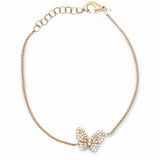 Diamond Butterfly Bracelet - Lexie Jordan Jewelry