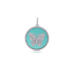 Diamond Butterfly Pendant - Lexie Jordan Jewelry