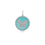Diamond Butterfly Pendant - Lexie Jordan Jewelry