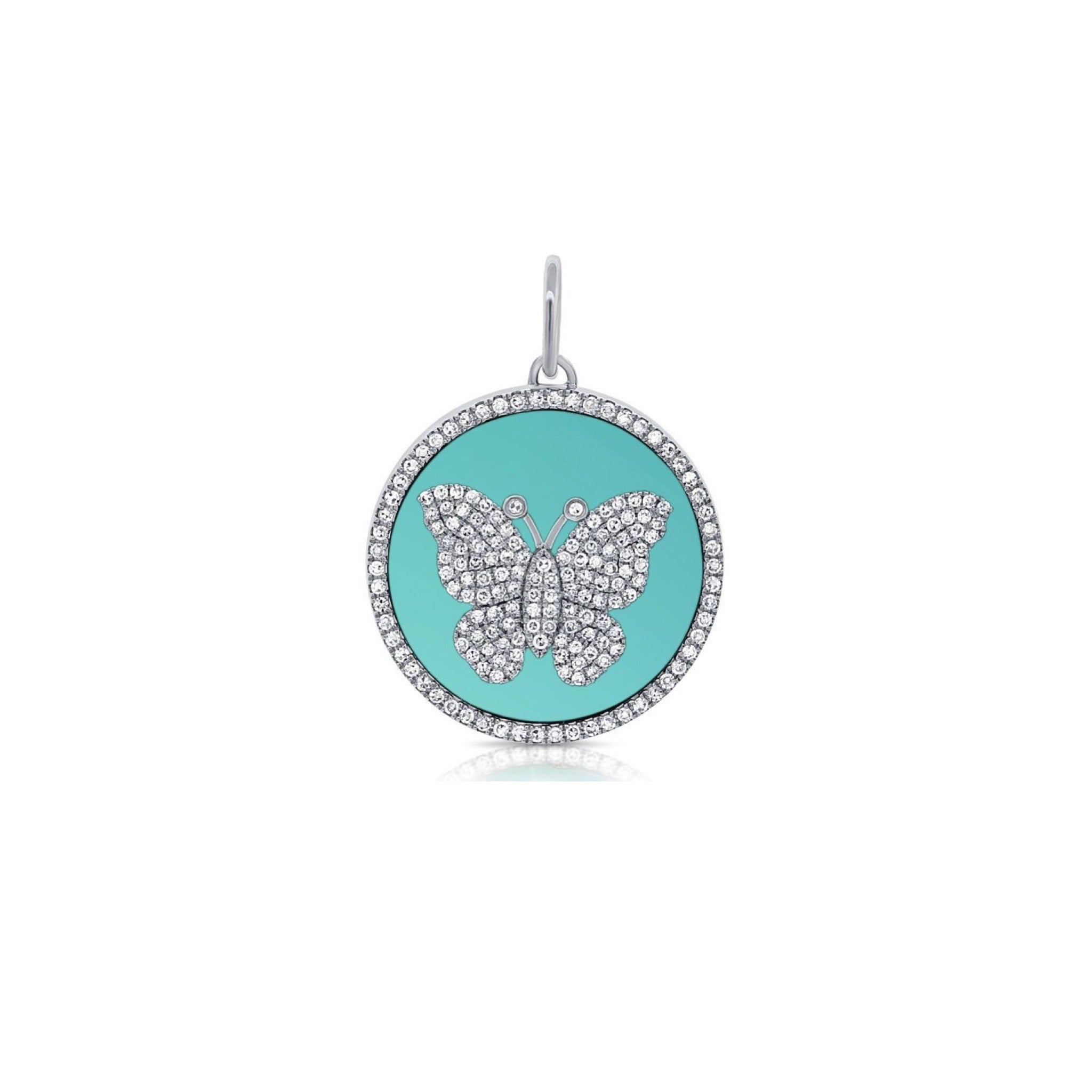 Diamond Butterfly Pendant - Lexie Jordan Jewelry