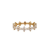 Diamond Cluster Eternity Band - Lexie Jordan Jewelry
