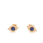 Diamond Evil Eye Earrings - Lexie Jordan Jewelry