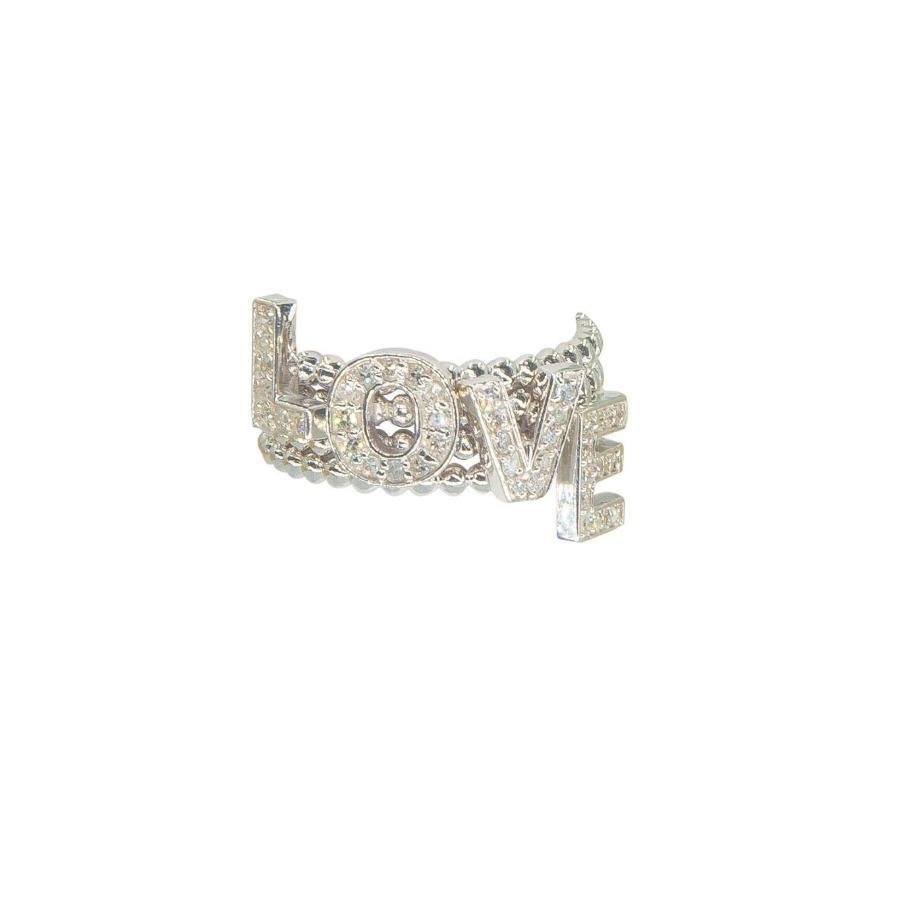Diamond Letter Rings | Diamonds | 14K Gold | Stackable - Lexie Jordan Jewelry