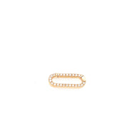 Diamond rectangle Enhancer Lock - Lexie Jordan Jewelry