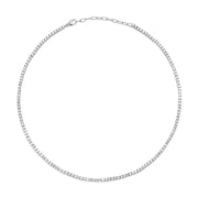 Diamond Tennis Choker| 14k Gold - Lexie Jordan Jewelry