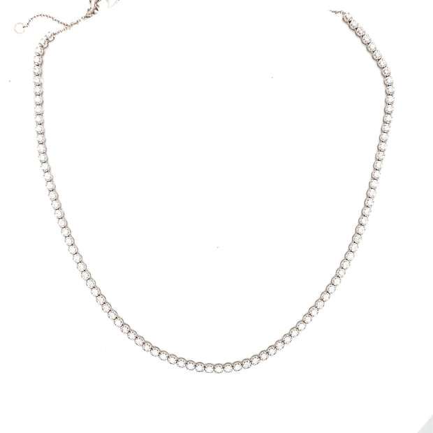Diamond Tennis Choker| 18K Gold - Lexie Jordan Jewelry