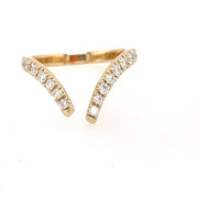 Diamond Tusk Ring - Lexie Jordan Jewelry