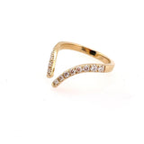 Diamond Tusk Ring - Lexie Jordan Jewelry