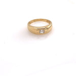 Emerald Cut Diamond Dome Ring - Lexie Jordan Jewelry