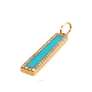 Gemstone Diamond Pendant - Lexie Jordan Jewelry
