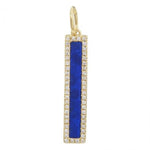 Gemstone Diamond Pendant - Lexie Jordan Jewelry