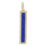 Gemstone Diamond Pendant - Lexie Jordan Jewelry
