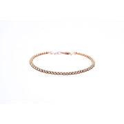 Gold Beaded Bracelet |14k Solid Gold | Made for Stacking - Lexie Jordan Jewelry