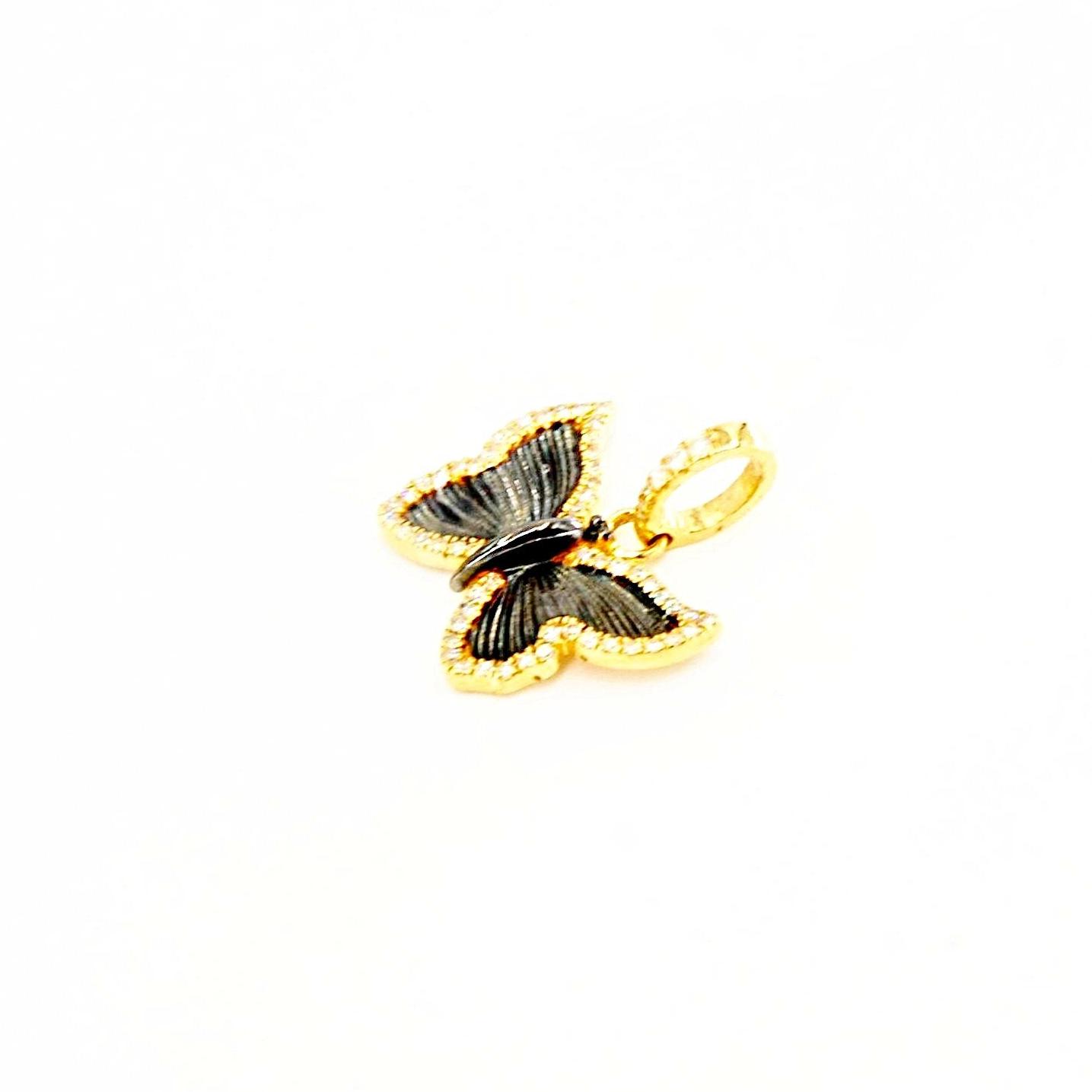 Gold Butterfly Necklace - Lexie Jordan Jewelry