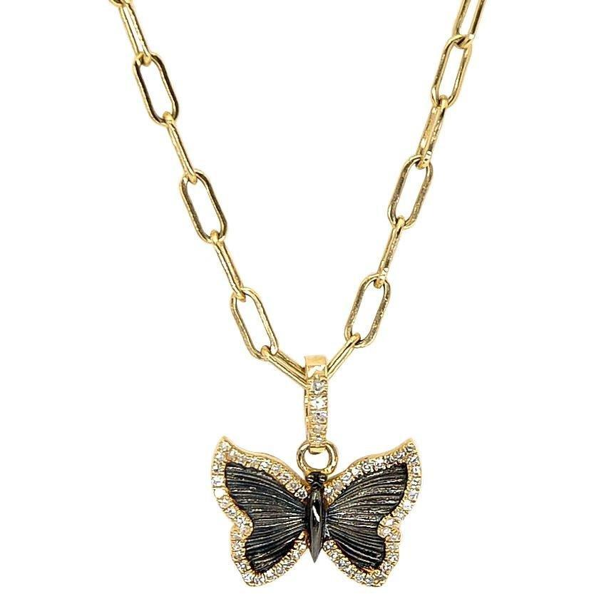 Gold Butterfly Necklace - Lexie Jordan Jewelry